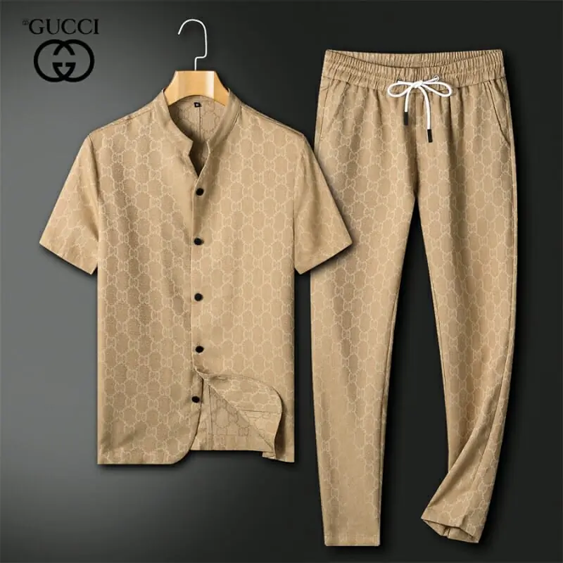 gucci survetements manches courtes pour homme s_1207040:survetement Gucci collection